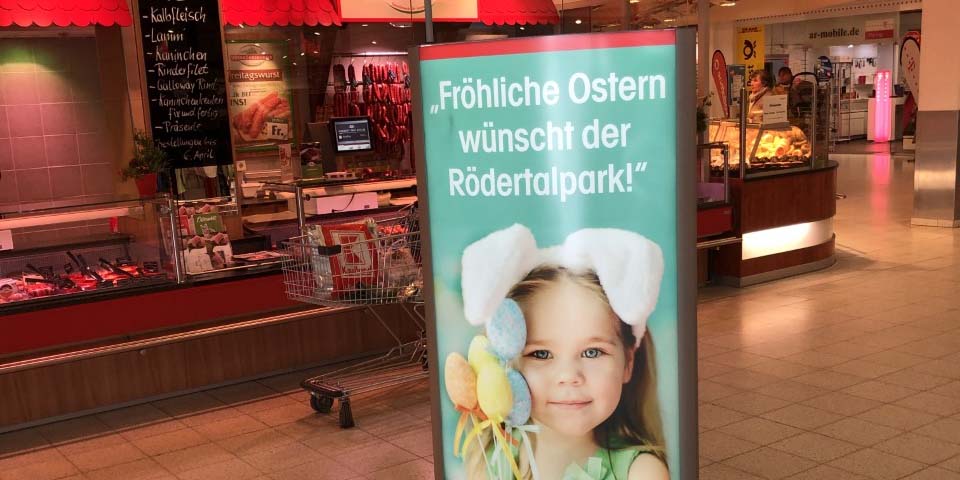 Fröhliche Ostern wünscht Ihnen der RÖDERTALPARK